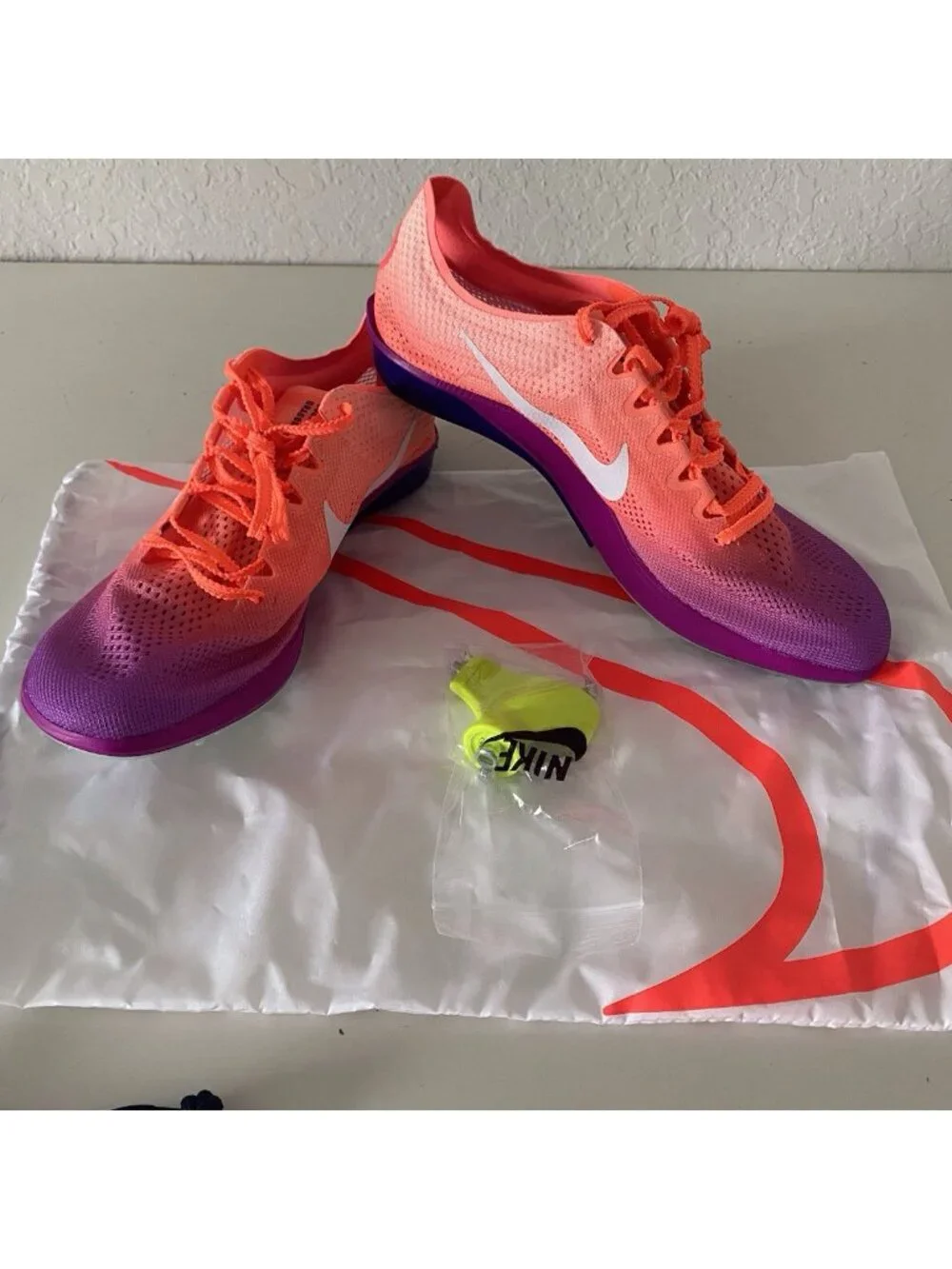Nike ZoomX Dragonfly 2 NBY Spike Track Shoes IO0310-800 Men’s Sz 9.5 Women’s 11